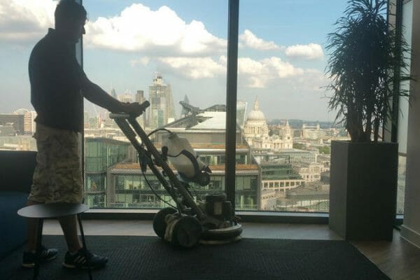 Office carpet clean, Systems Technology, London