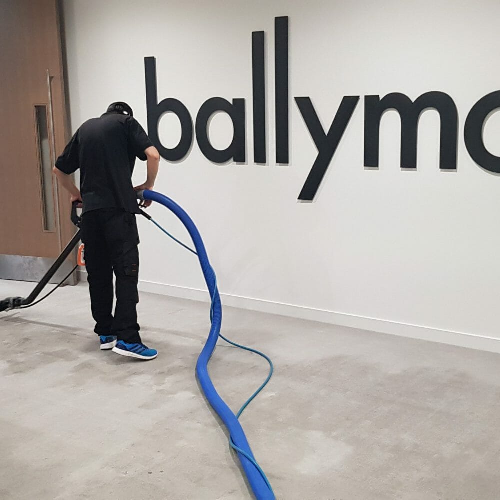Restoration carpet clean for Ballymore, Canary Wharf, London Prestige Commercial Carpet Cleaning at Ballymore Canary Wharf E14