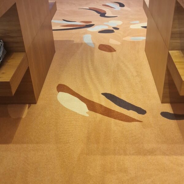 Rug after Selfridges rug cleaning showing vibrant colours and spotless finish